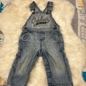Osh Kosh B’Gosh Baby Denim overall size 9M